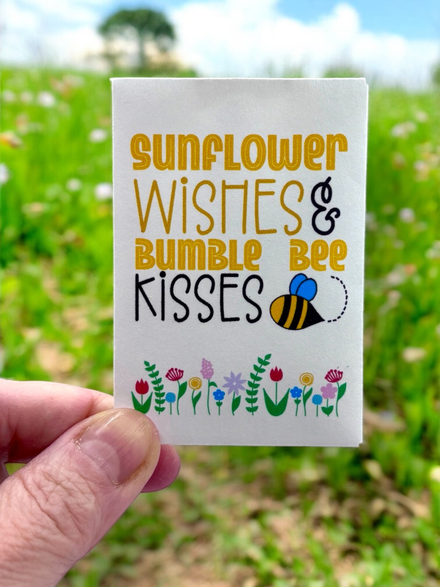 Seed Packages - All Occasion with Wildflowers