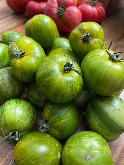 Tomato Seeds - Green Zebra - Medium-sized Heirloom Variety