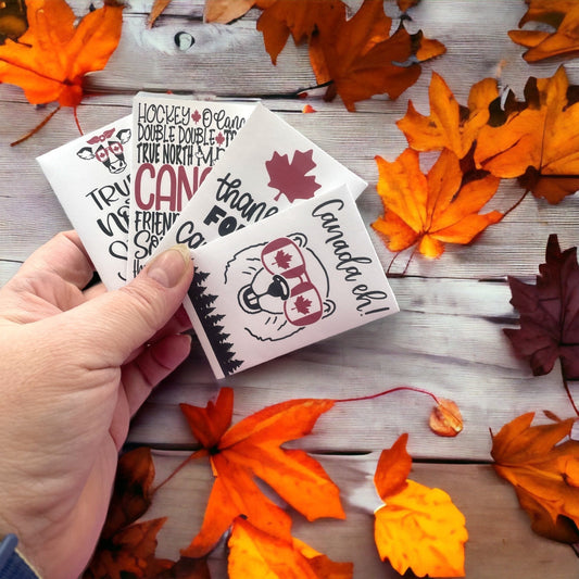 Seed Packet for Canada Day themed - July 1st, 2024 - Includes 10 Packages of Wildflowers Seeds