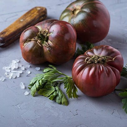 Tomato Seeds - Black Krim - Large and Sweet Heirloom Variety