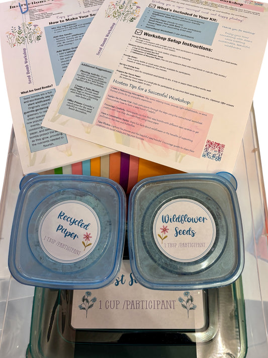 Kit - DIY Seed Bomb Workshop Kit