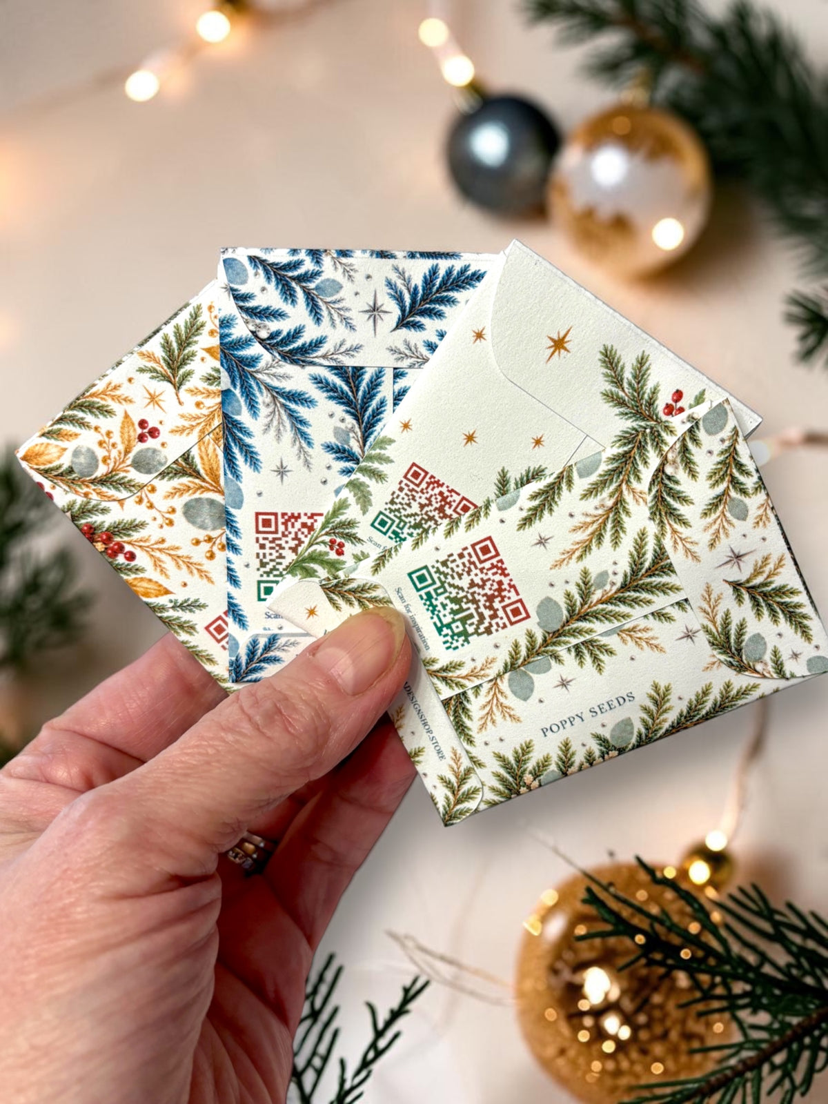 Seed Packages - Christmas - Wish Floral - Poppy Seeds