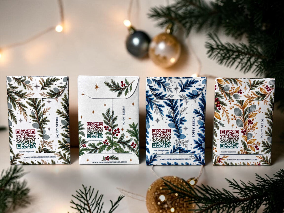 Seed Packages - Christmas - Wish Floral - Poppy Seeds