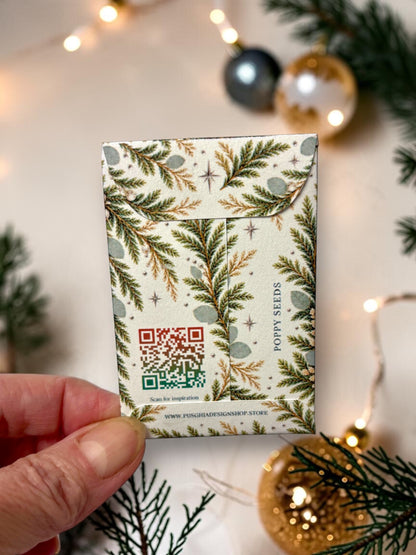 Seed Packages - Christmas - Wish Floral - Poppy Seeds