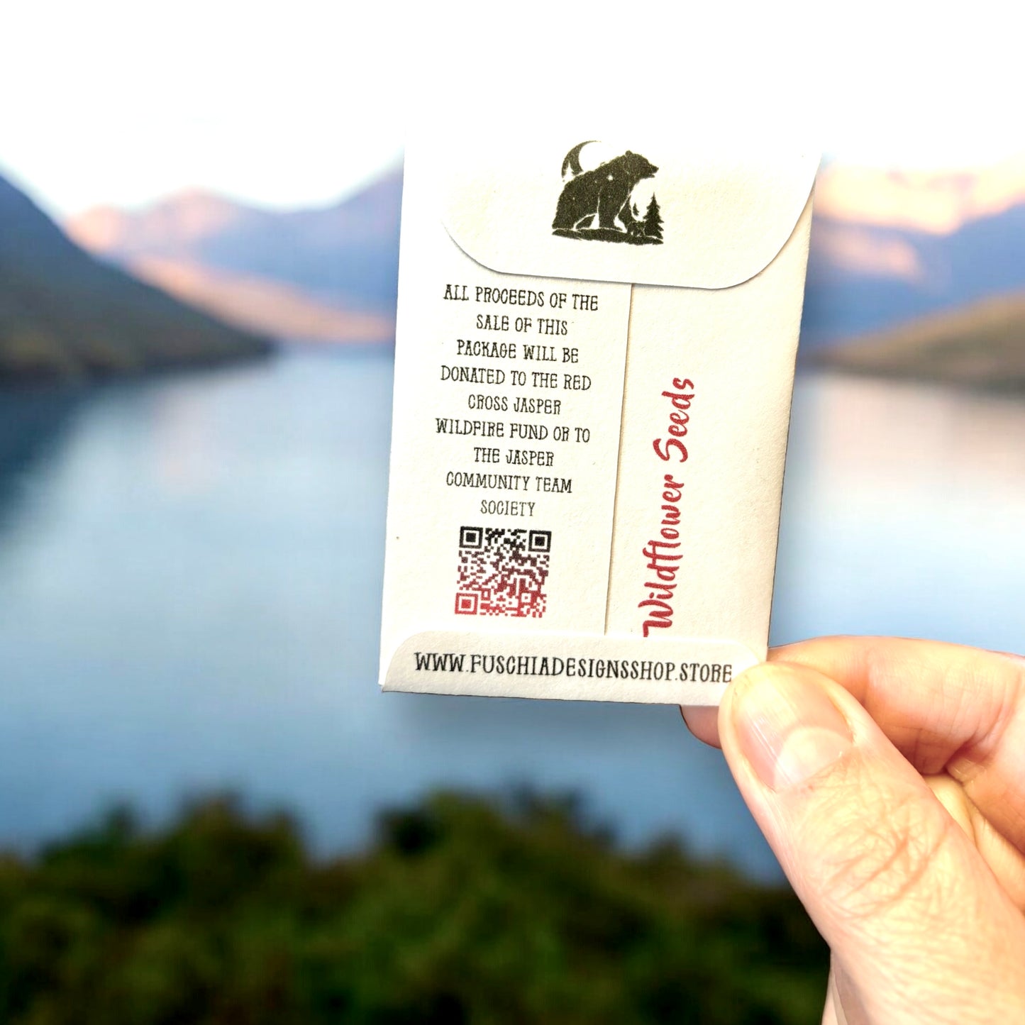 $5.00 Wildflower Seed Packets for Jasper Wildfire Donation