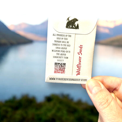 $5.00 Wildflower Seed Packets for Jasper Wildfire Donation