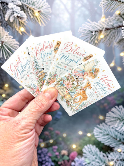 Seed Packages - Christmas Fairy Enchanted Forest - Poppy Seeds