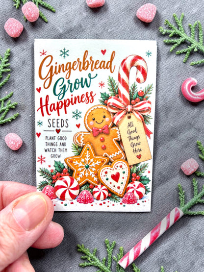 Seed Packages - Christmas Candy Land - Poppy Seeds