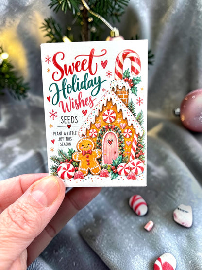 Seed Packages - Christmas Candy Land - Poppy Seeds