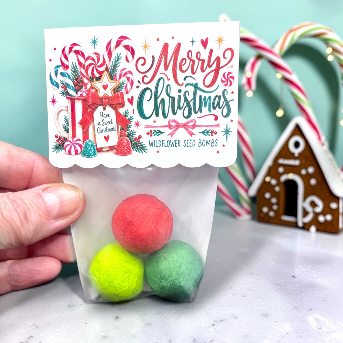 Seed Bombs - 3 Pack - Christmas Themed - Cuddly Critters