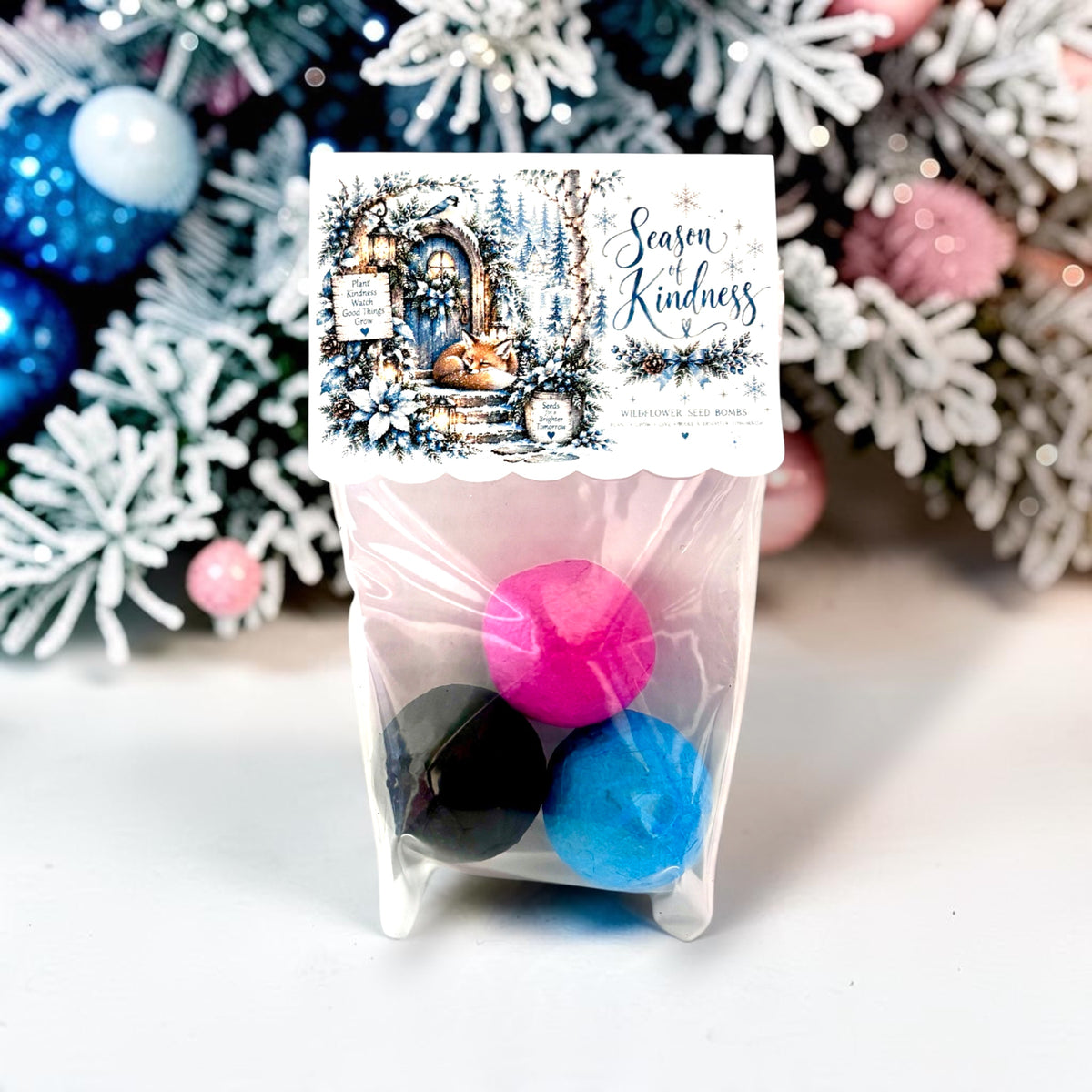 Seed Bombs - 3 Pack - Christmas Themed - Enchanted Forest Fairy