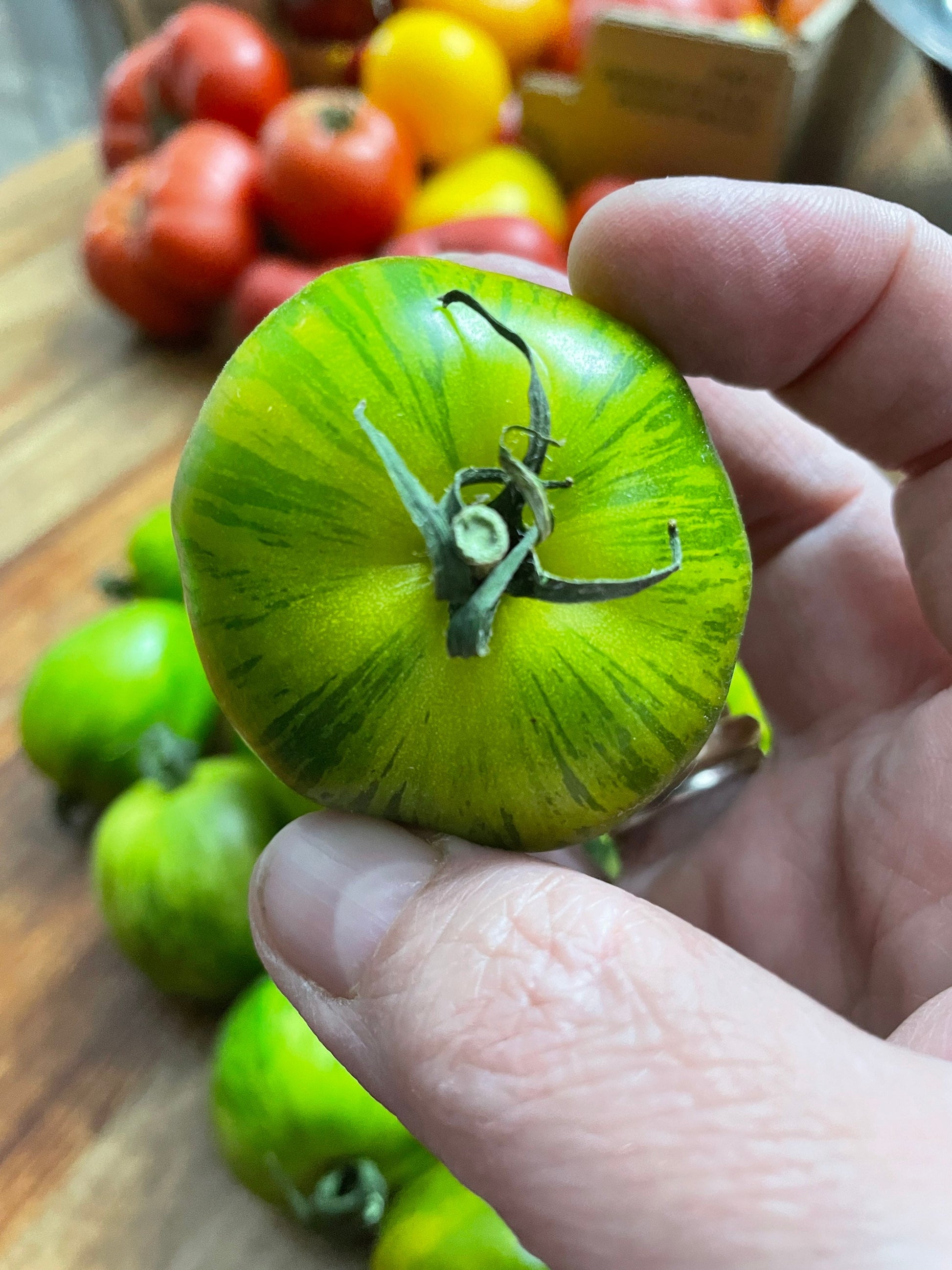 Tomato Seeds - Green Zebra - Medium-sized Heirloom Variety