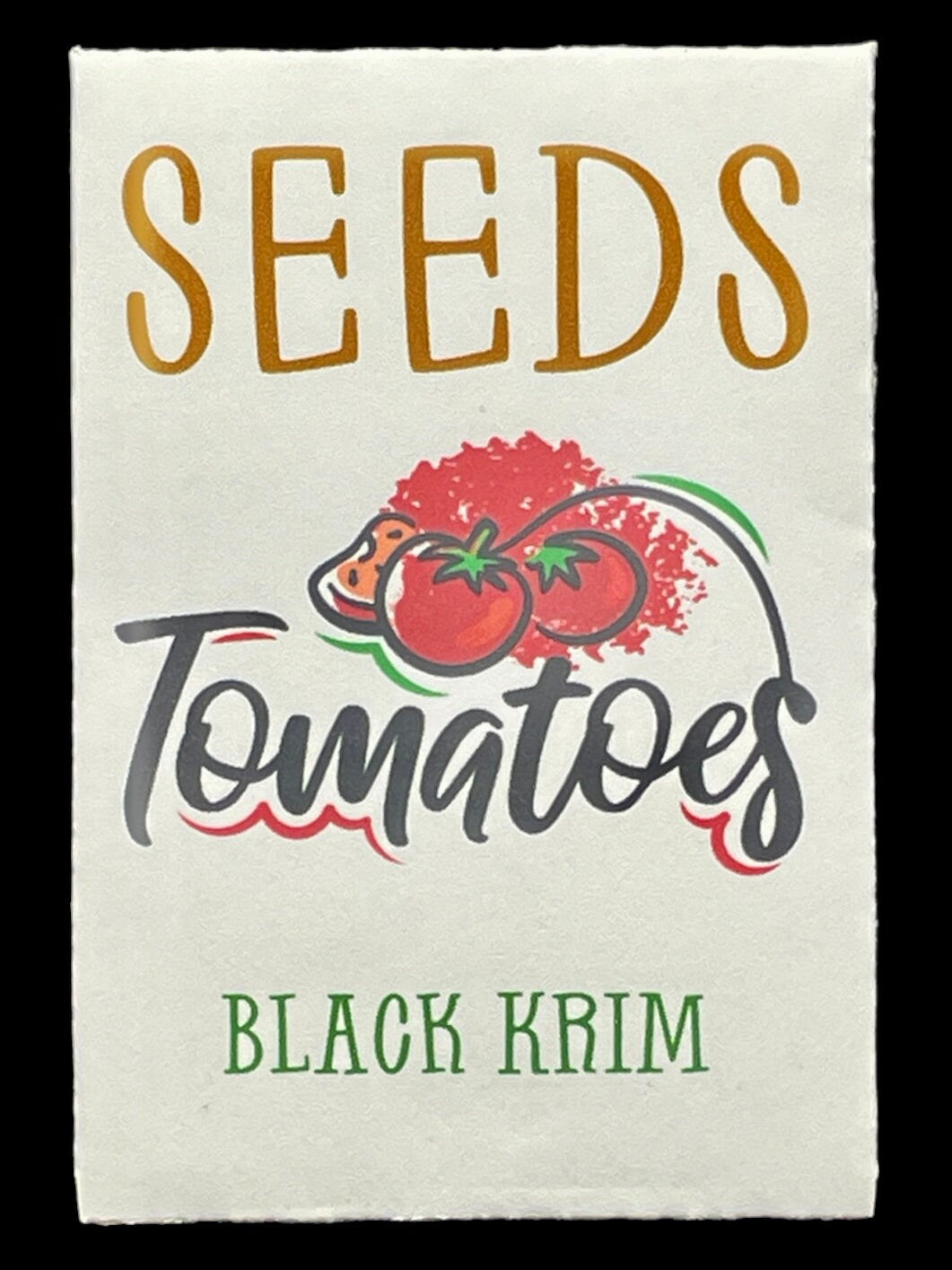 Tomato Seeds - Black Krim - Large and Sweet Heirloom Variety