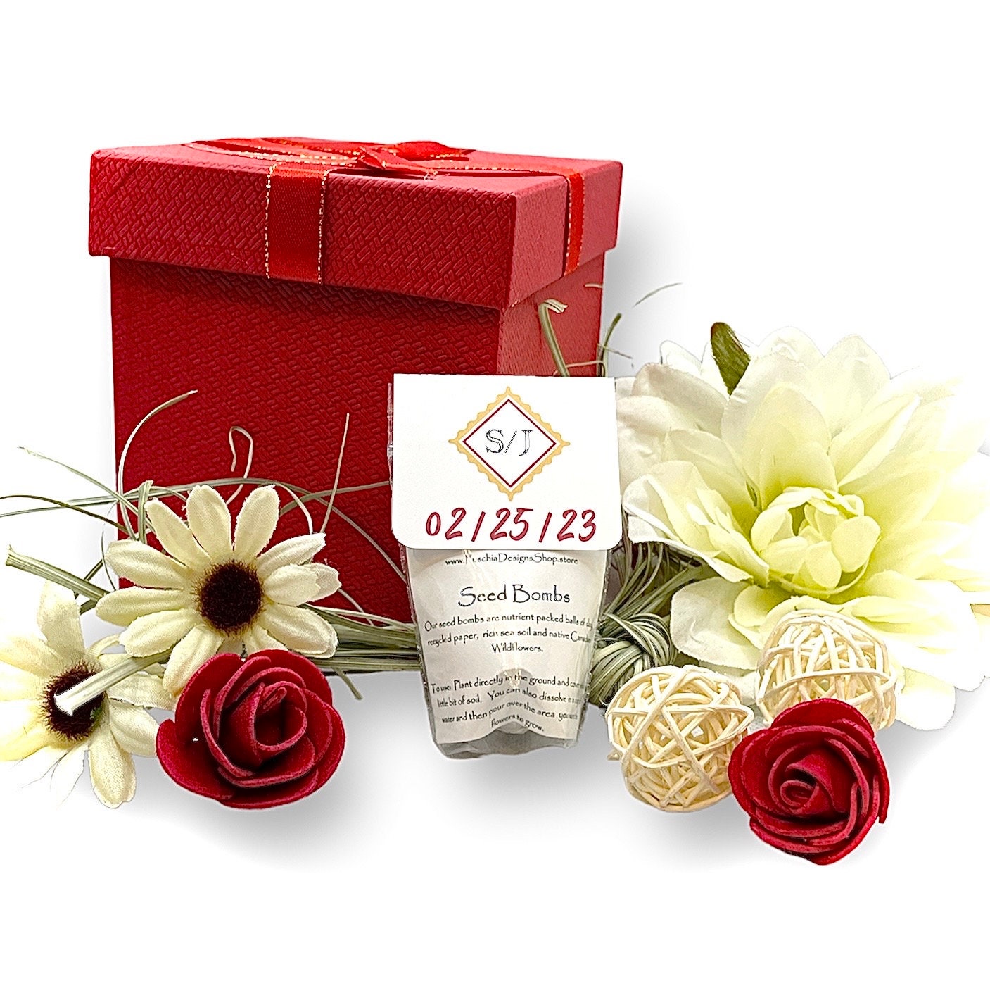 wedding favors flower seeds Seed Bombs - Wedding Favors - Thank you gifts