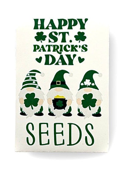 Seed Packet for St. Patrick’s day