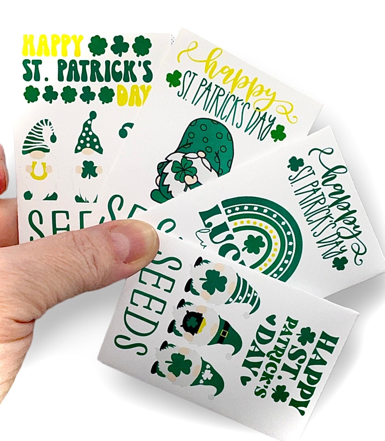 Seed Packet for St. Patrick’s day