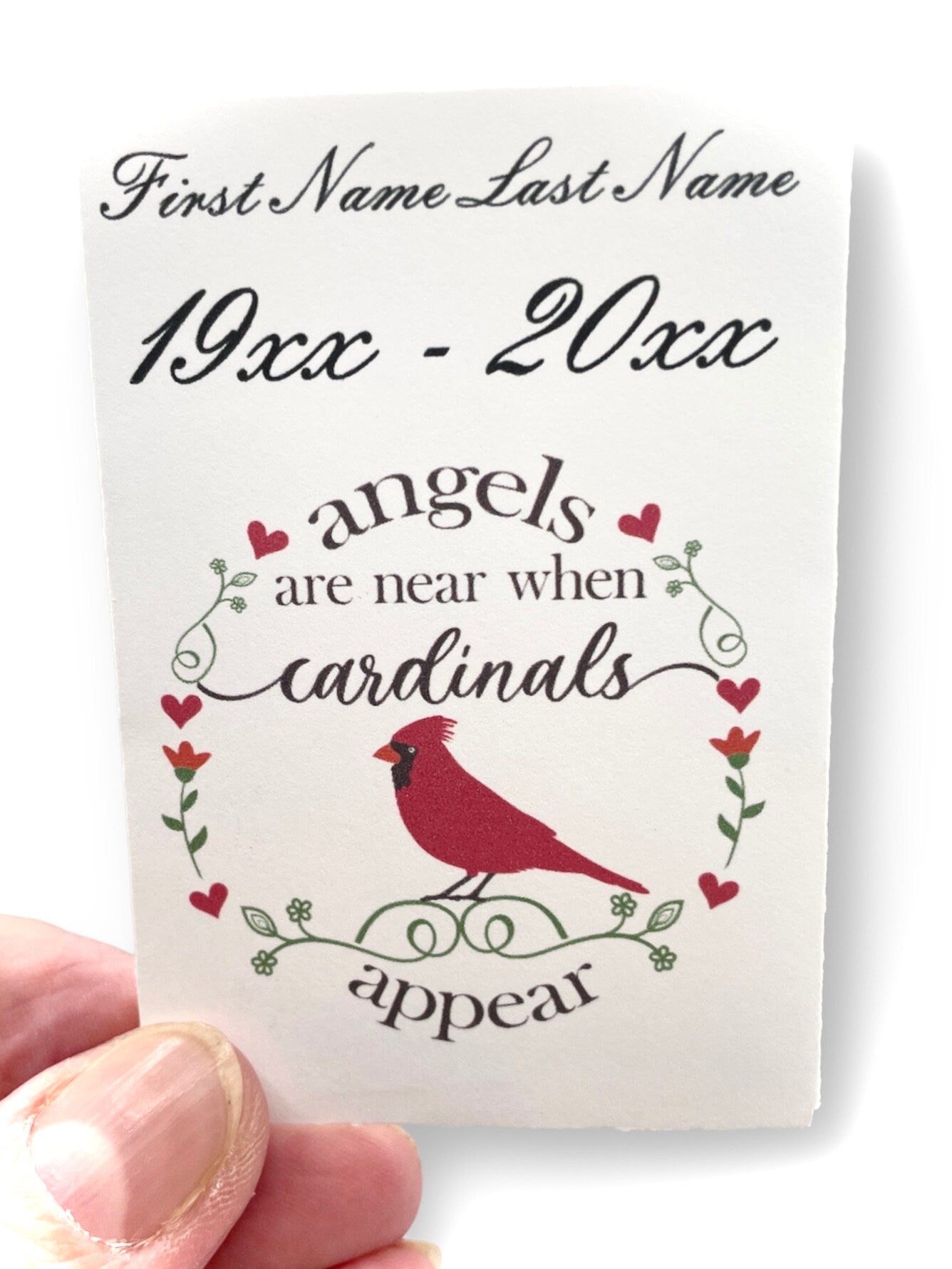 Seed Packets for funeral - Customizable Memorial Seed Packages - plantable memory gift