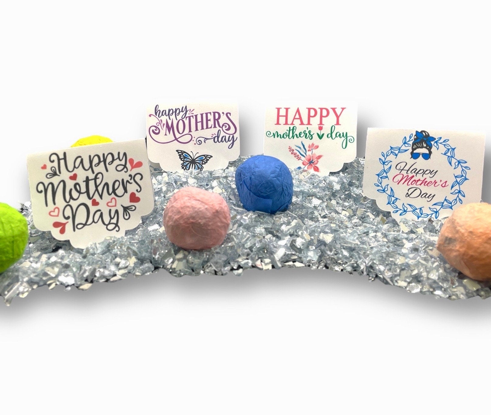 Seed Bombs - Mother's Day Themed - Mixed Colors - Wildflowers