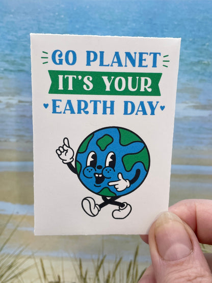 Seed Packet for Earth Day - April 22, 2024