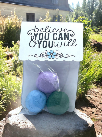 Seed Bombs - Blooming Blessings - Gift of Appreciation, Motivation, and Inspiration - Canadian Wildflower