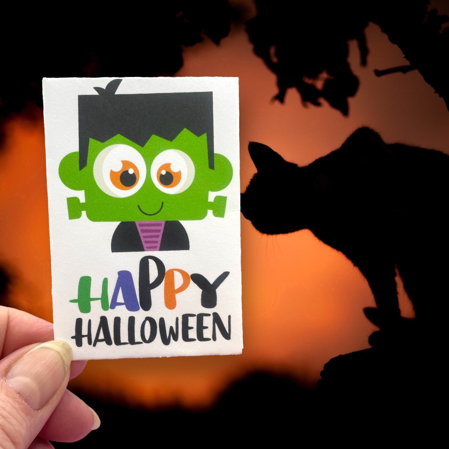 Seed Packets for Halloween - Themed for Party Favors or Trick or Treaters - Includes 10 Packages of Pumpkin Seeds