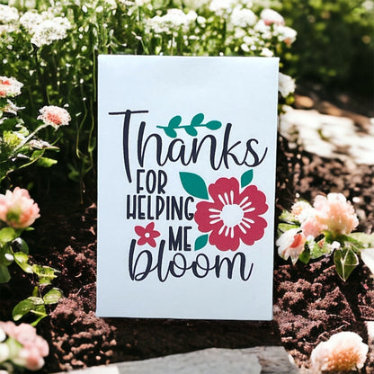 Seed Packets for Small Business Promotional - Customizable with Wildflowers