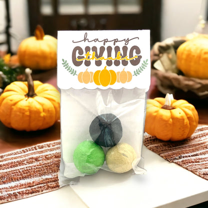 Seed Bombs - Thanksgiving Gift to say Thank you - 3 seed bombs/pack - Canadian Wildflower