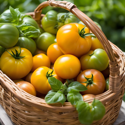 Tomato Seeds - Mixed Heirloom - ALL YELLOW varieties