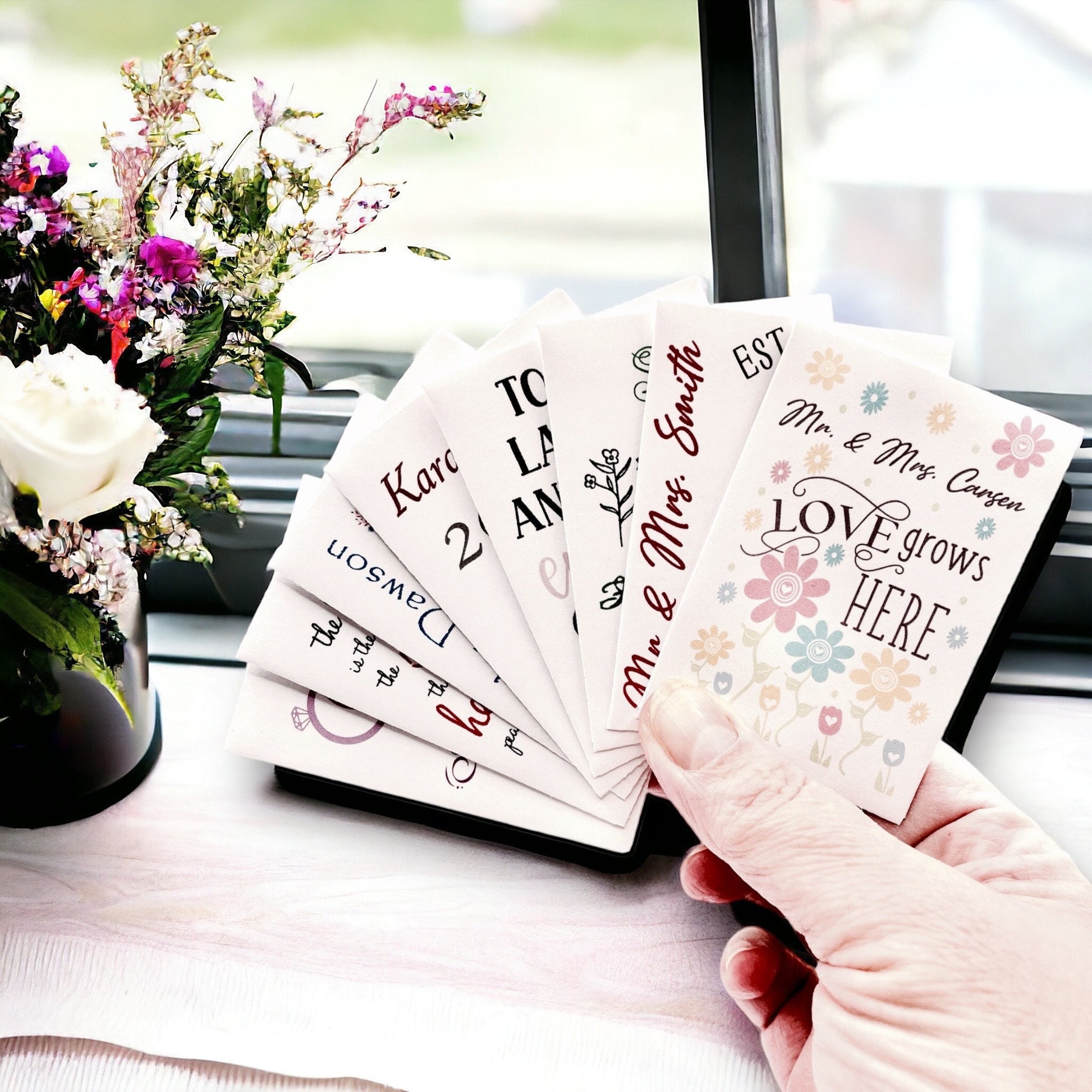 wildflower seeds wedding favors Seed Packages - Wedding Favors - Includes Wildflower Seeds