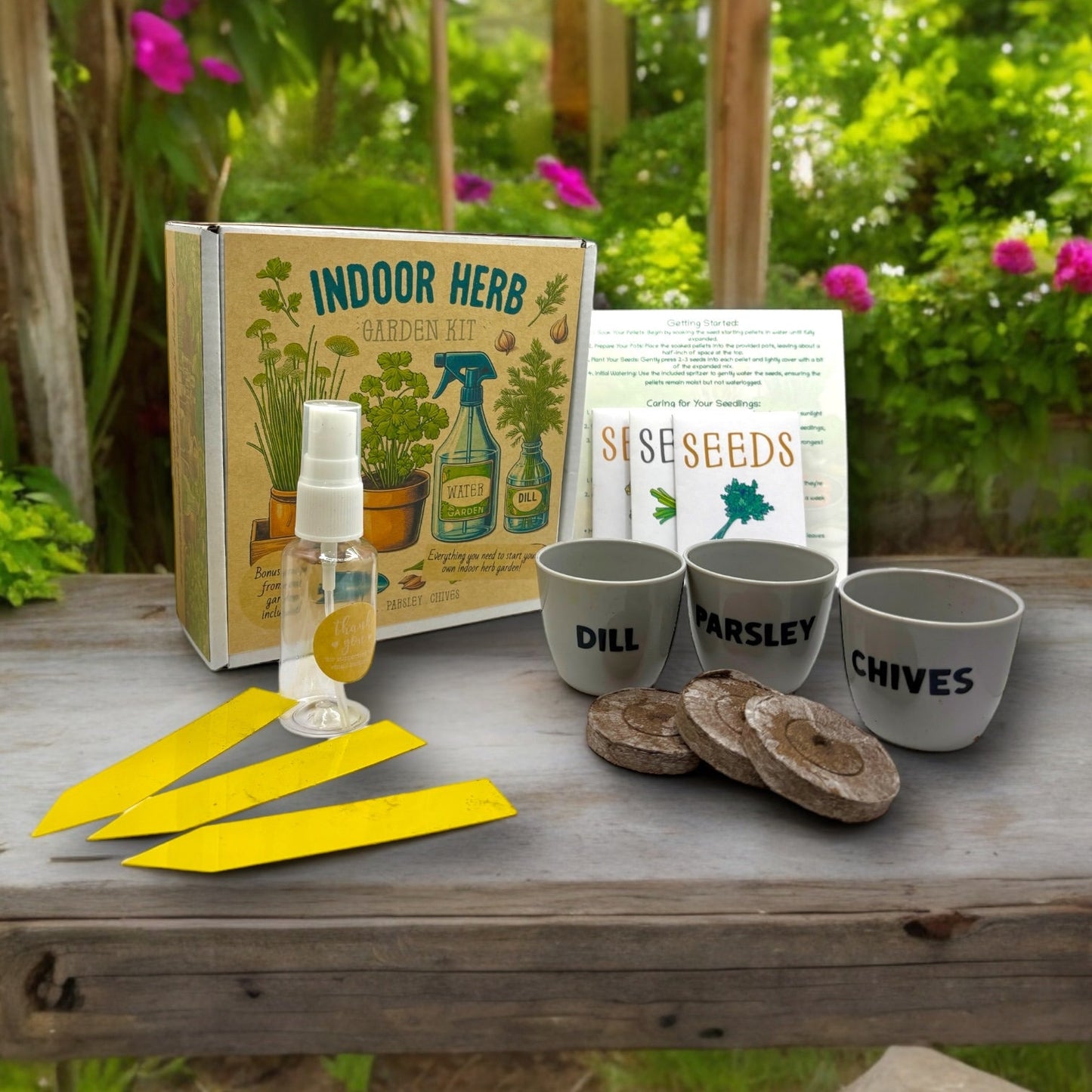 indoor herb garden seed starter kit Indoor Herb Garden Starter Kit Canada