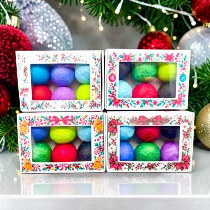 Seed Bombs – 6 pack - Christmas Gift Box – Wildflower Seeds