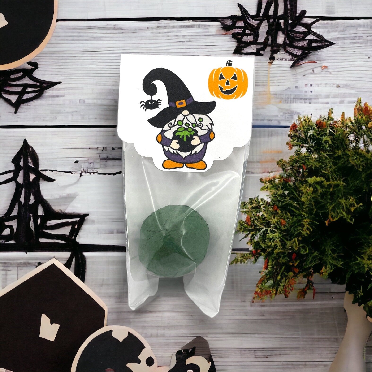 Seed Bombs - Halloween Themed for Party Favors or Trick or Treaters - Canadian Wildflower - Single