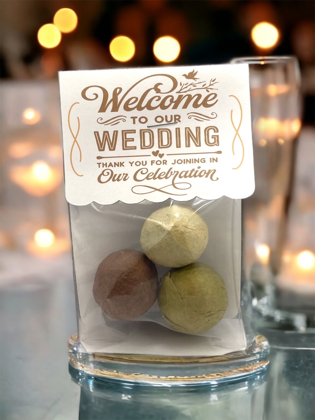 Seed Bombs - Wedding Favors - Thank you gifts - Corporate Appreciation - CUSTOM COLORS - Canadian Wildflower - 3 per pack