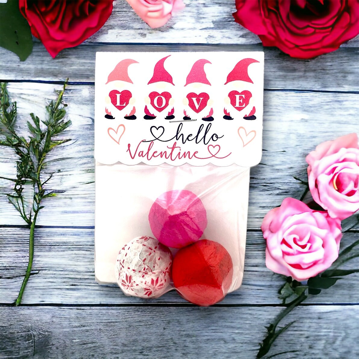Seed Bombs - 3 Pack - Valentines Day Themed - Red, Pink, Patterned, or White - Canadian Wildflower